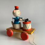 jouet ancien pour chat en bois usé avec tambour, Antiquités & Art, Enlèvement ou Envoi