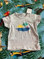 Nieuw grijs T shirt met ' eiland ' - maat 62, Enfants & Bébés, Vêtements de bébé | Taille 62, Enlèvement ou Envoi, Neuf, Garçon