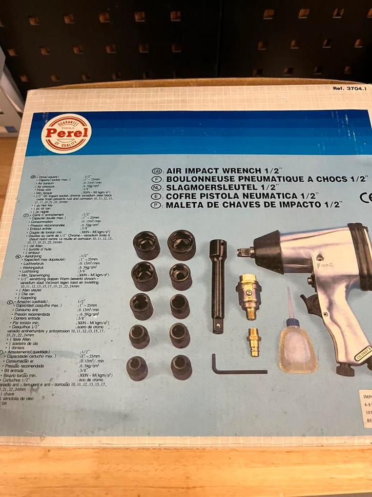 Boulonneuse perel, Autos : Divers, Outils de voiture, Comme neuf, Enlèvement