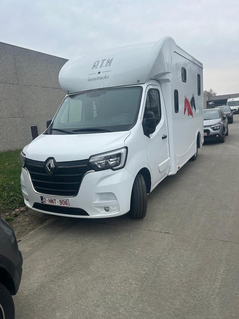 Paarden camionet Renault Master 2025, Dieren en Toebehoren, Ophalen, Zo goed als nieuw