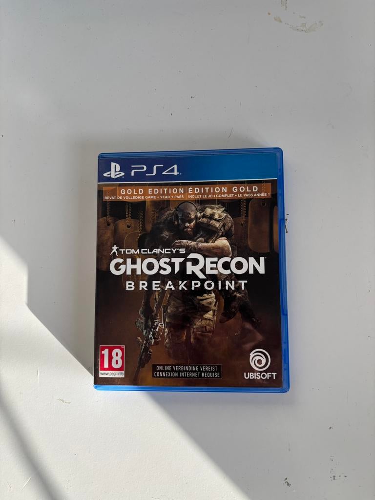 Ghost Recon breakpoint playstation 4 spelletje, Games en Spelcomputers, Games | Sony PlayStation Vita, Ophalen, Zo goed als nieuw