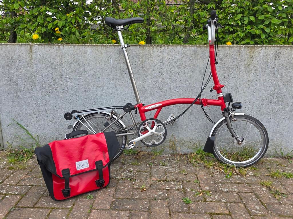 Brompton Superlight (Titane) + Sac (option), Vélos & Vélomoteurs, Vélos | Vélos pliables, Brompton, 16 à 18 pouces, Totalement pliable