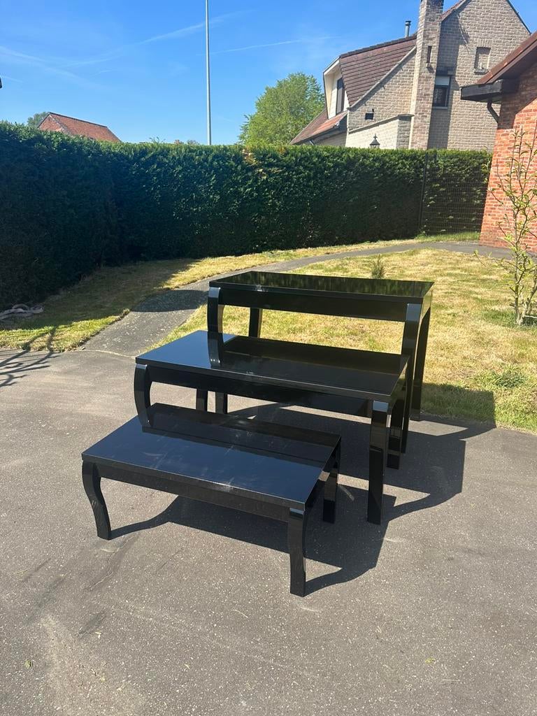 Set van drie tafels, Huis en Inrichting, Ophalen, Gebruikt