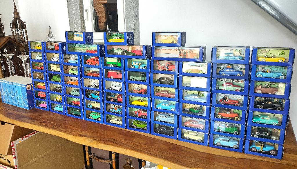 Collection COMPLETE "En Voiture Tintin" + DVDs, Collections, Enlèvement ou Envoi