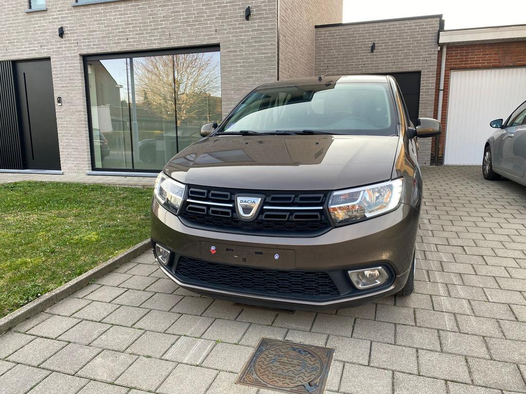 Dacia Sandero 1.0i SCe. 2019 43000km, Auto's, Bruin, Particulier, Sandero, Onderhoudsboekje