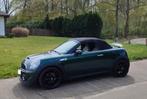 prachtige Mini Cooper S cabrio met weinig kilometers, Auto's, Voorwielaandrijving, 4 cilinders, Cabriolet, 1600 cc