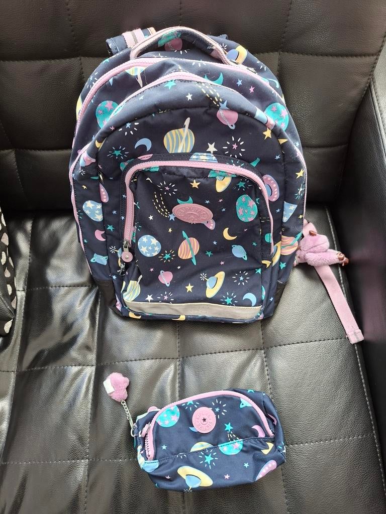 Kipling rugzak en pennenzak, Bijoux, Sacs & Beauté, Trousses de toilette, Enlèvement