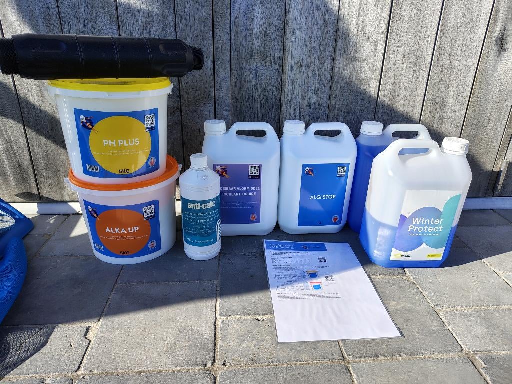 Onderhoudsproducten voor zwembad. NIEUW! Koopje!, Ophalen of Verzenden, Nieuw, Reinigingsmiddel