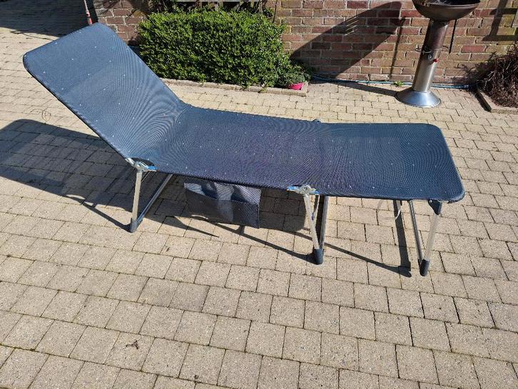 chaise longue, Caravanes & Camping, Accessoires de camping, Comme neuf, Enlèvement