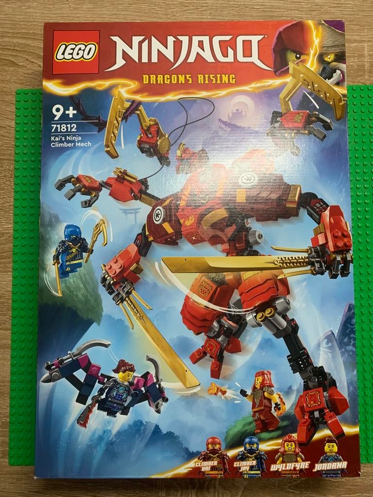 Lego Ninjago 71812 , Le robot grimpeur de Kai, Enlèvement ou Envoi, Lego, Ensemble complet, Comme neuf