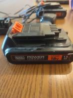 2 black & dekker 18v batterij, Ophalen