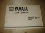 YAMAHA XV1000 '82 Ancien Catalogue des Pièces Détachées, Motos, Modes d'emploi & Notices d'utilisation, Enlèvement ou Envoi, Yamaha