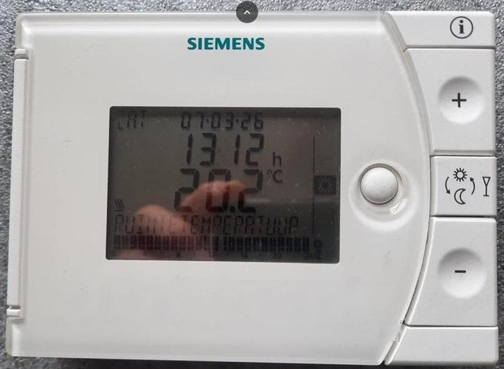 Thermostat Siemens REV13 presque neuf, Bricolage & Construction, Thermostats, Comme neuf, Enlèvement ou Envoi