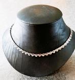 Te koop: Mooi ketting met hartjes., Ophalen, Nieuw, Zilver, Zilver