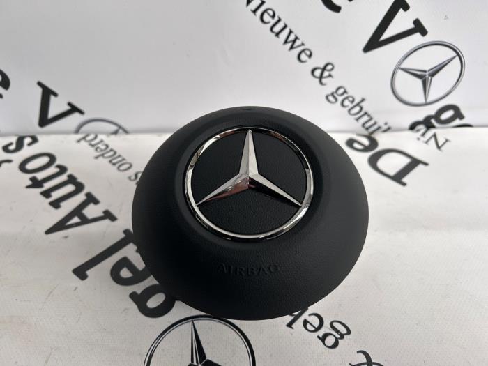 Airbag gauche (volant) d'un Mercedes C-Klasse, Autos : Pièces & Accessoires, Autres pièces automobiles, Mercedes-Benz, Utilisé