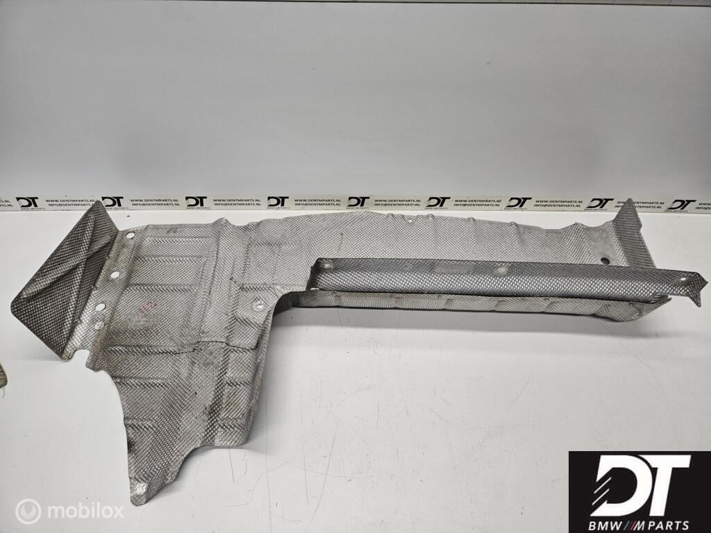 Hitteschild einddemper BMW E46 M3 S54 51482494848, Auto-onderdelen, Uitlaatsystemen, Gebruikt, Ophalen of Verzenden, BMW, BMW