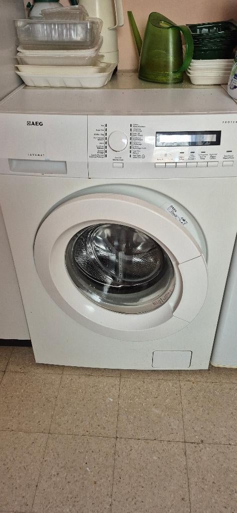 AEG wasmachine, Ophalen, Gebruikt, Voorlader