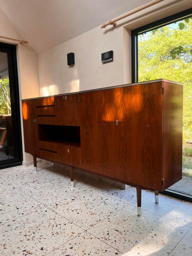 Vintage Scandinavisch Highboard XL, Huis en Inrichting, Ophalen of Verzenden, Gebruikt