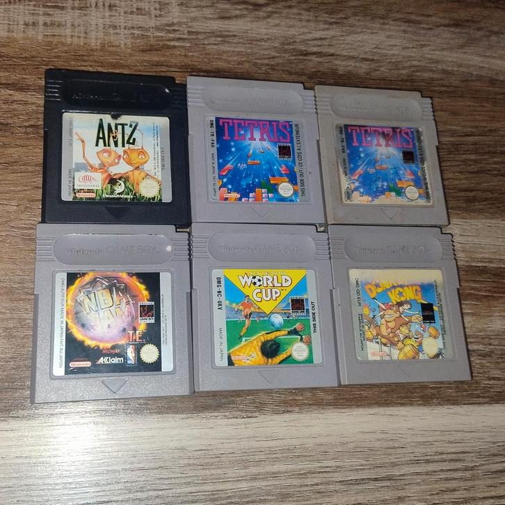 6x Gameboy (GB) game carts, Games en Spelcomputers, Games | Nintendo Game Boy, Gebruikt, Ophalen of Verzenden