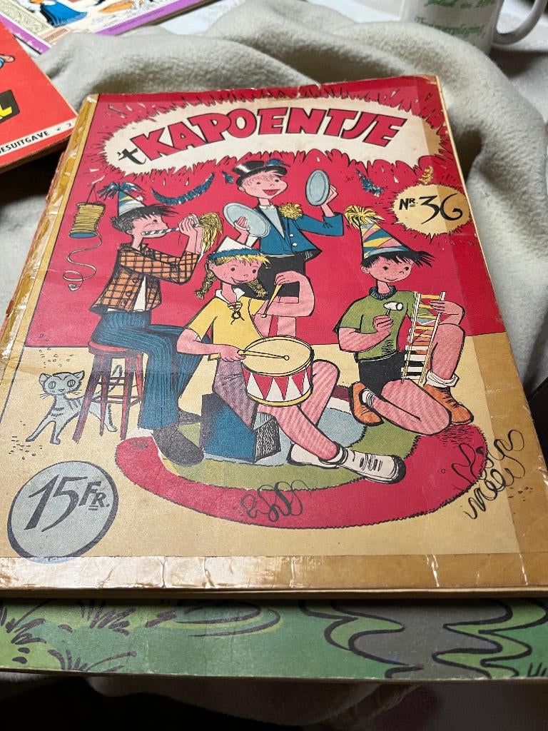 strips 't kapoentje 36, Ophalen of Verzenden, Marc Sleen