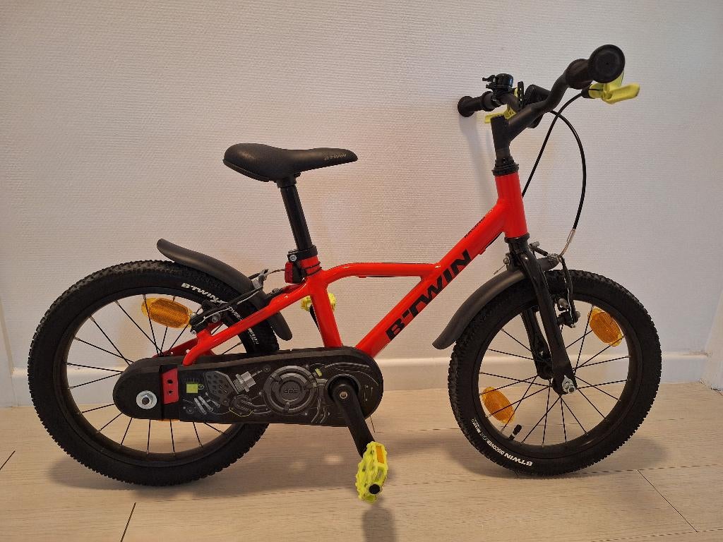 B-Twin 16inch kinderfiets, Ophalen, Zo goed als nieuw, 16 tot 20 inch, Btwin Decathlon