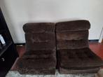 2 zetels retro jaren 60, Huis en Inrichting, Ophalen, Zo goed als nieuw, Overige materialen, Retro stijl jaren 60