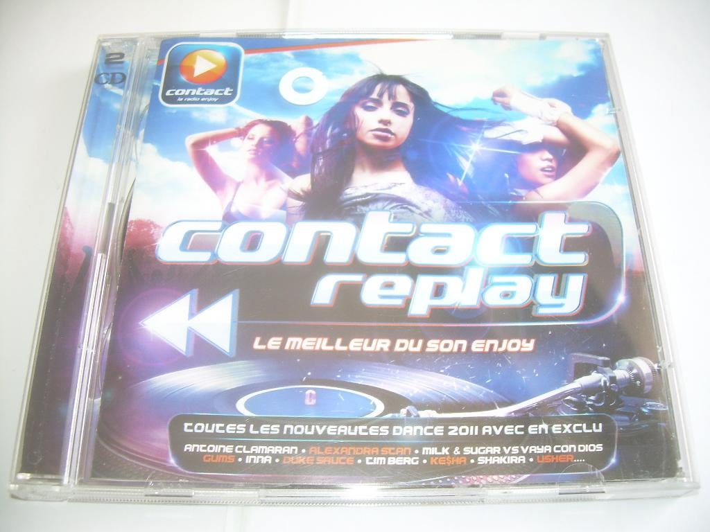 2 CD - CONTACT REPLAY, Enlèvement ou Envoi, Comme neuf, Dance