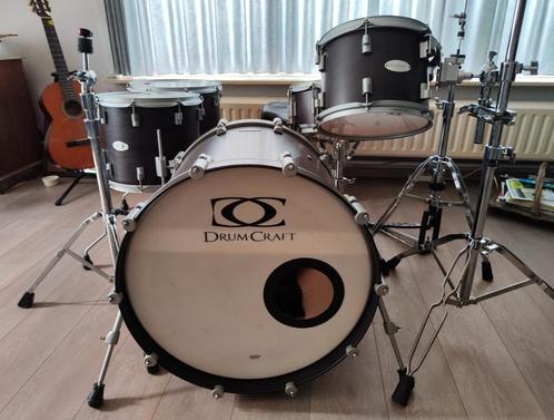 DrumCraft series 8 maple / Istanbul tradition cymbalen, Muziek en Instrumenten, Drumstellen en Slagwerk, Zo goed als nieuw, Yamaha