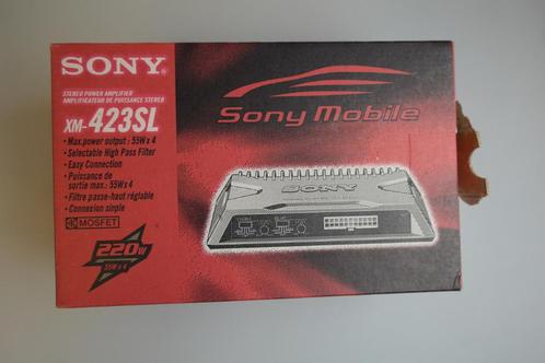 Sony XM-423SL 4x55w autoversterker NIEUW, Autos : Divers, Haut-parleurs voiture, Neuf, Enlèvement ou Envoi