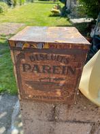 Blikken doos parrein biscuits + sunlight zeep + oude suiker, Ophalen, Gebruikt, Suiker