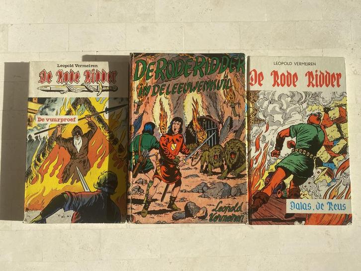 Lotje Rode Ridder strips en leesboeken, Boeken, Stripverhalen, Gelezen, Meerdere stripboeken, Ophalen of Verzenden