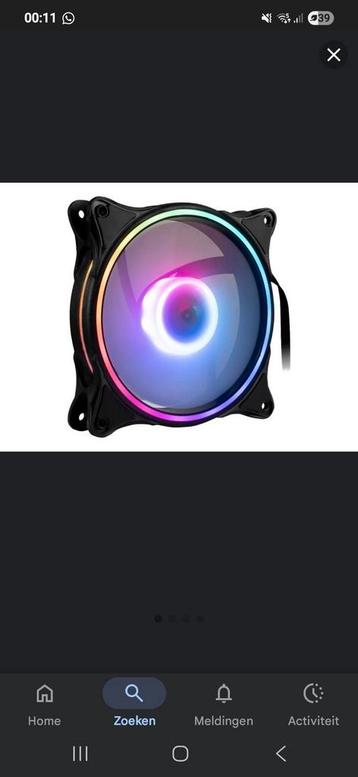 Inter-Tech Argus RGB Fan RS08  120mm beschikbaar voor biedingen