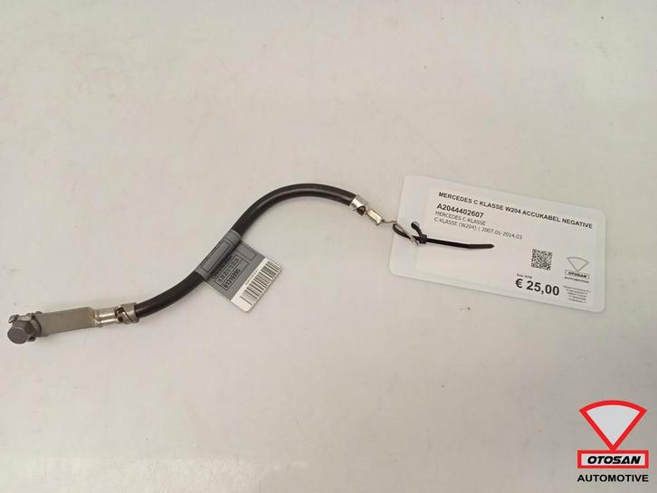 Mercedes C Klasse W204 Accukabel Negative A2044402607, Auto-onderdelen, Accu's en Toebehoren, Mercedes-Benz, Gebruikt