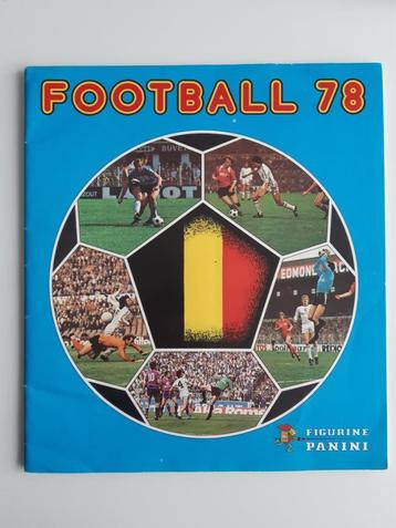 Panini Football Belge 78 - Album vide 