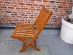 Teakhouten stoelen ., Tuin en Terras, Ophalen, Zo goed als nieuw
