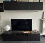 Meuble TV Ikea + meubles suspendus, Gebruikt, Ophalen
