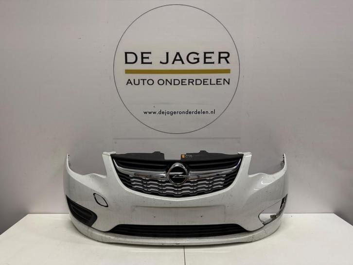 OPEL KARL VOORBUMPER BUMPER ORIGINEEL 42418315, Auto-onderdelen, Carrosserie, Bumper, Opel, Gebruikt