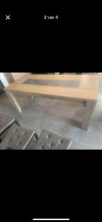 Tafel 1m90 op 90, Huis en Inrichting, Tafels | Eettafels, Ophalen, Overige materialen, Gebruikt, 50 tot 100 cm