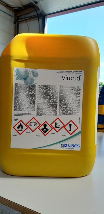 Ontsmettingsmiddel / desinfecteermiddel Virocid (10 l)