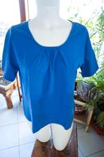 zuiver blauw aangenaam stijvol ’90-ties T-shirt, Enlèvement ou Envoi, Vintage Dressing, Comme neuf, Bleu