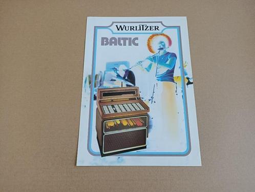 Flyer: Wurlitzer Baltic (1979) jukebox, Verzamelen, Automaten | Jukeboxen, Wurlitzer, Ophalen