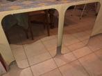 2 identieke SPIEGELS met stalen ophang kabeltjes, Huis en Inrichting, Woonaccessoires | Spiegels, Ophalen, Nieuw, Minder dan 100 cm
