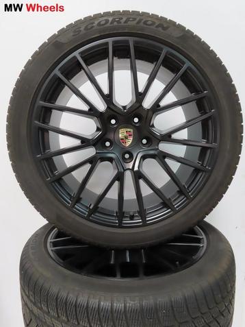 Originele Porsche Cayenne Coupe 21 inch velgen winterbanden beschikbaar voor biedingen
