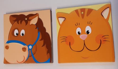 Groeimeter met verhaaltje (Paard of Poes), Kinderen en Baby's, Kinderkamer | Inrichting en Decoratie, Nieuw, Wanddecoratie, Ophalen