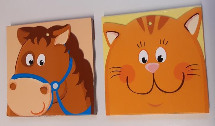 Groeimeter met verhaaltje (Paard of Poes), Kinderen en Baby's, Kinderkamer | Inrichting en Decoratie, Nieuw, Wanddecoratie, Ophalen