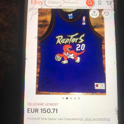 Maillot discount basket raptors