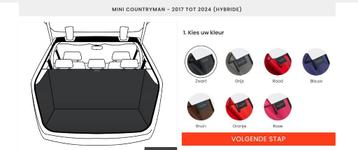 Mini countryman 2017-2024 Kofferbak bescherming beschikbaar voor biedingen