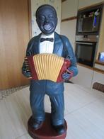 Personnage H 65 cm accordéoniste, Enlèvement, Comme neuf, Humain