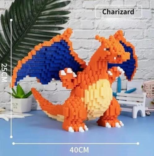 Pokemon - Charizard XXL lego, Kinderen en Baby's, Speelgoed | Bouwstenen, Nieuw, Overige merken, Ophalen of Verzenden