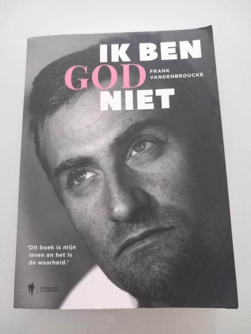 Boek Ik ben God niet Frank Vandenbroucke Koers Wielrennen, Boeken, Sportboeken, Lopen en Fietsen, Ophalen of Verzenden